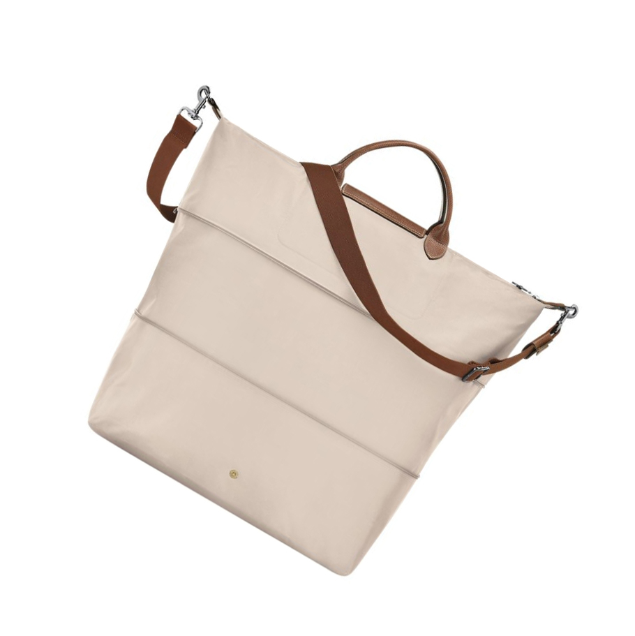 Bolsos De Viaje Longchamp Le Pliage Hombre Beige | ES-QAOM798