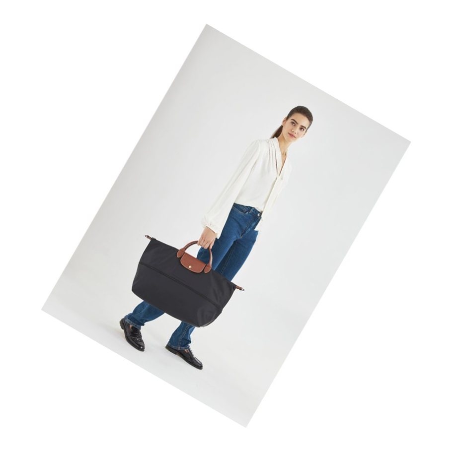 Bolsos De Viaje Longchamp Le Pliage Hombre Negras | ES-QRZI189