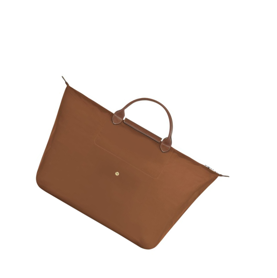 Bolsos De Viaje Longchamp Le Pliage L Hombre Marrones | ES-MNPE763