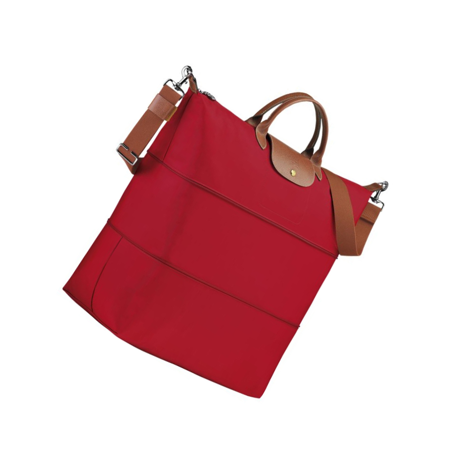 Bolsos De Viaje Longchamp Le Pliage Mujer Rojas | ES-MBVF021