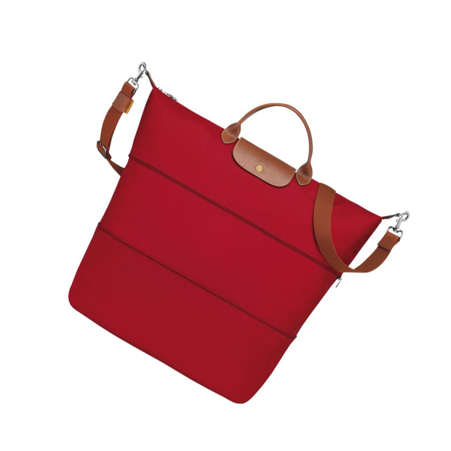 Bolsos De Viaje Longchamp Le Pliage Mujer Rojas | ES-MBVF021