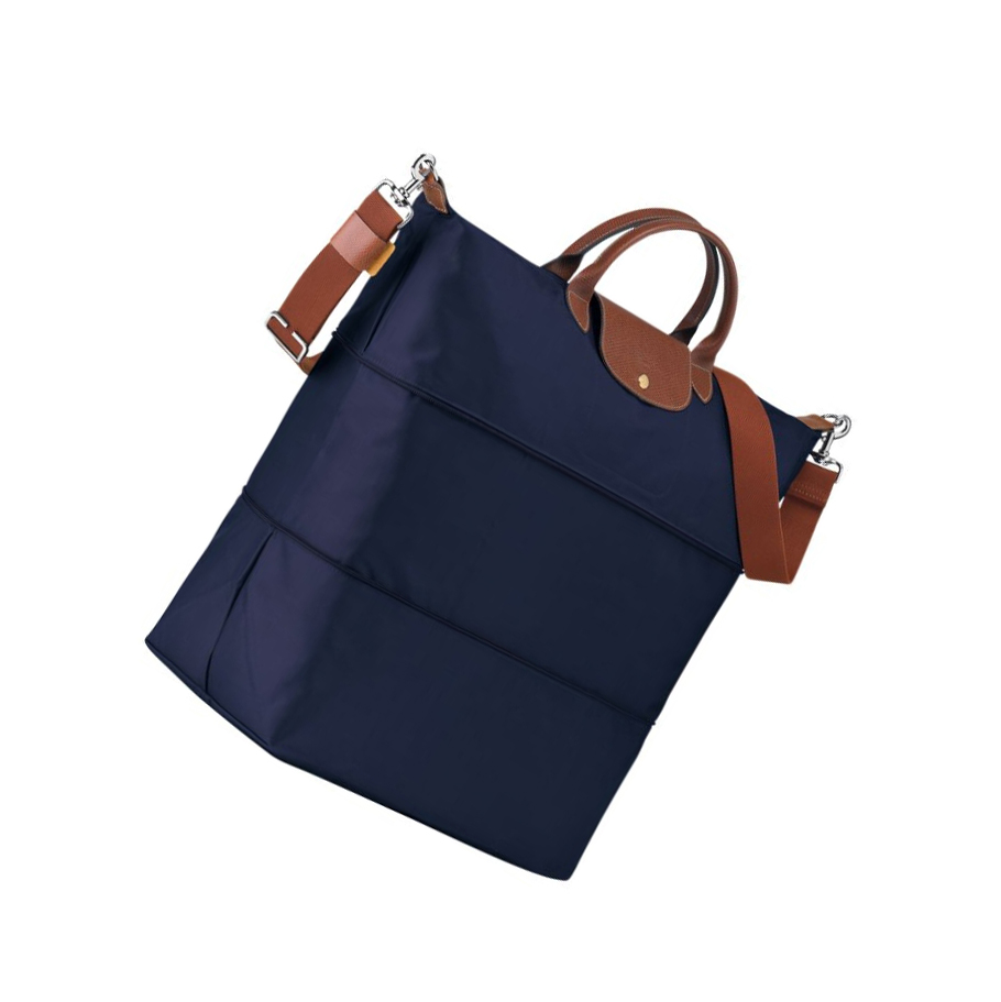 Bolsos De Viaje Longchamp Le Pliage Mujer Azul Marino | ES-UWRF140