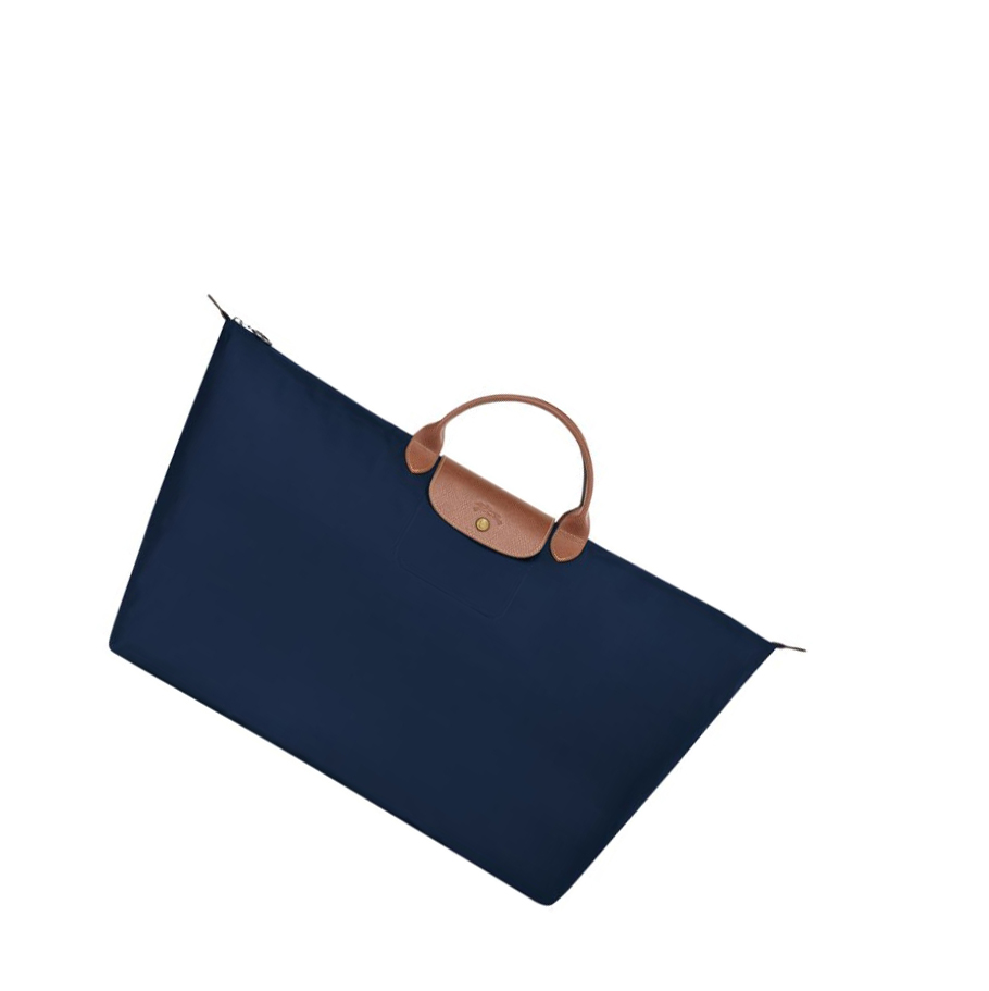 Bolsos De Viaje Longchamp Le Pliage XL Hombre Azul Marino | ES-RLHZ320