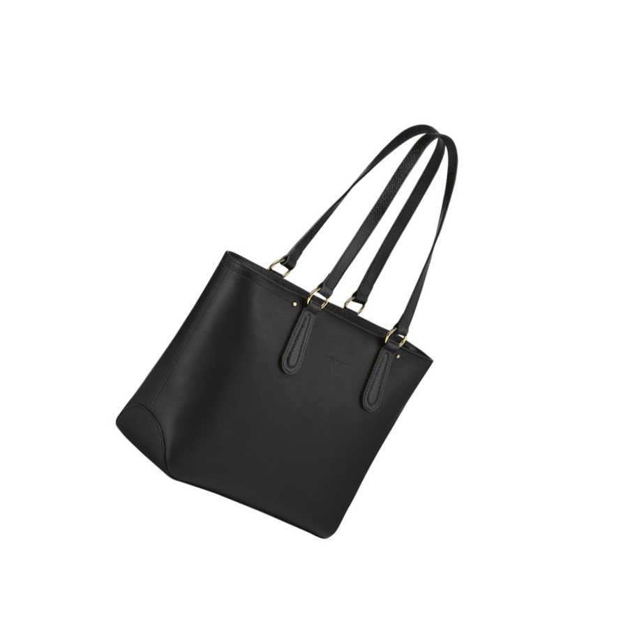 Bolsos Shopper Longchamp Cavalcade Mujer Negras | ES-PHRO862