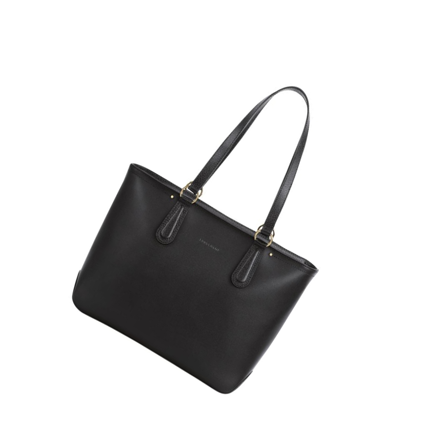 Bolsos Shopper Longchamp Cavalcade Mujer Negras | ES-PHRO862