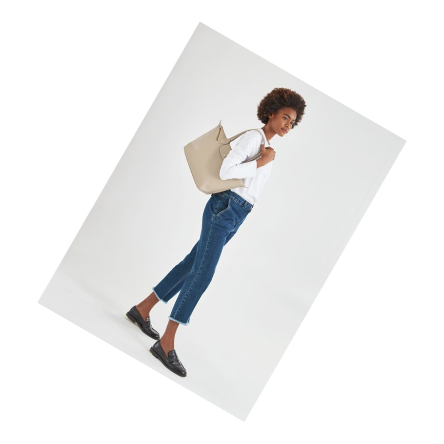 Bolsos Shopper Longchamp Le Pliage City S Mujer Beige | ES-JRQI049