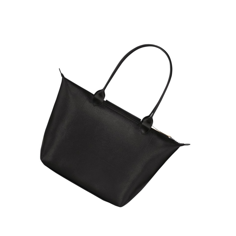Bolsos Shopper Longchamp Le Pliage City L Mujer Negras | ES-NMUA839