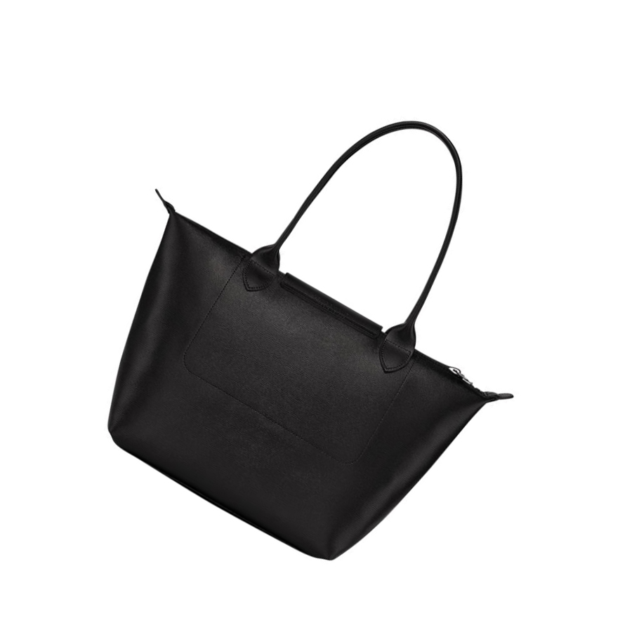 Bolsos Shopper Longchamp Le Pliage City S Mujer Negras | ES-PDLH563
