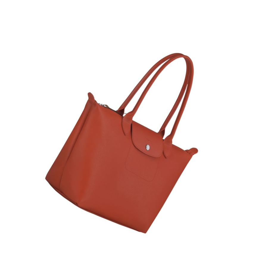 Bolsos Shopper Longchamp Le Pliage City S Mujer Rojas | ES-XIVP147