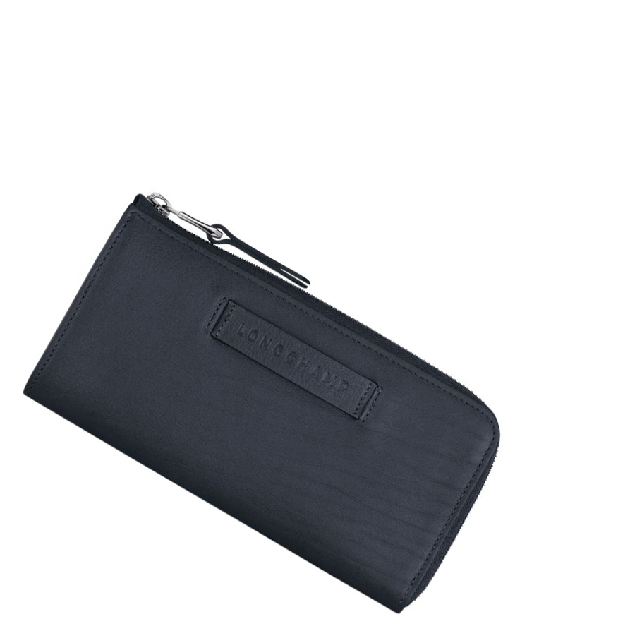 Carteras Longchamp 3D Mujer Azules | ES-DVNU169