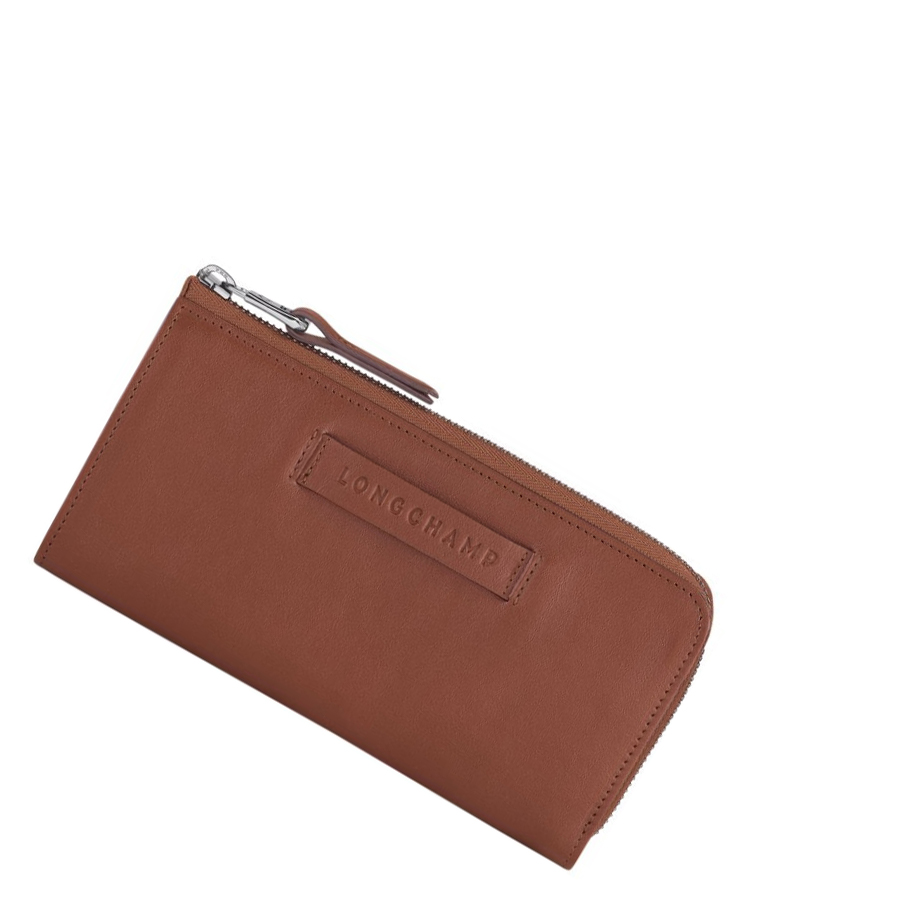 Carteras Longchamp 3D Mujer Marrones | ES-XUDY023