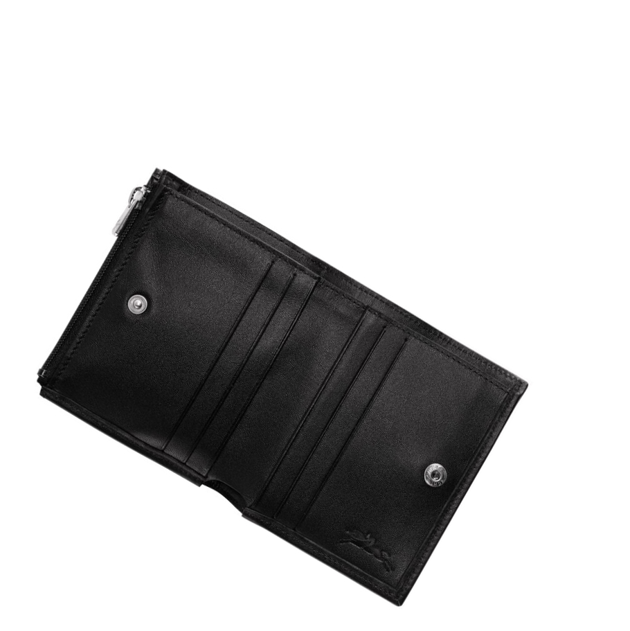 Carteras Longchamp Baxi Hombre Negras | ES-AVWO038