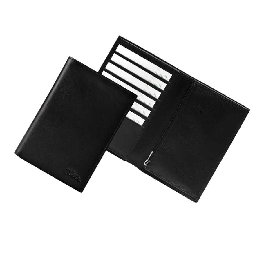 Carteras Longchamp Baxi Hombre Negras | ES-LCJG376