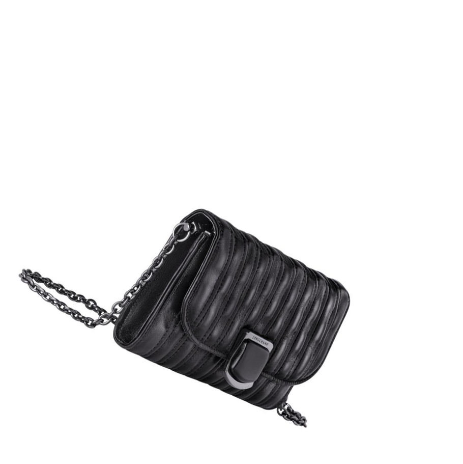 Carteras Longchamp Brioche Mujer Negras | ES-DKSI568