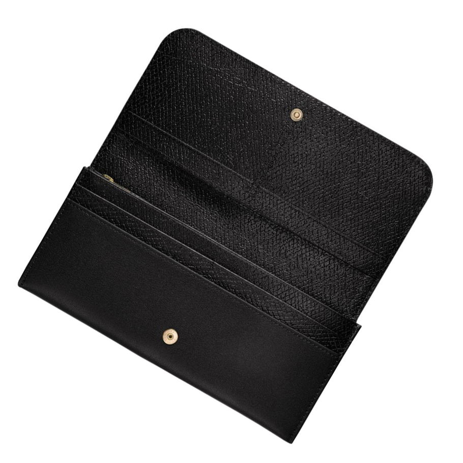 Carteras Longchamp Cavalcade Mujer Negras | ES-IGAO674