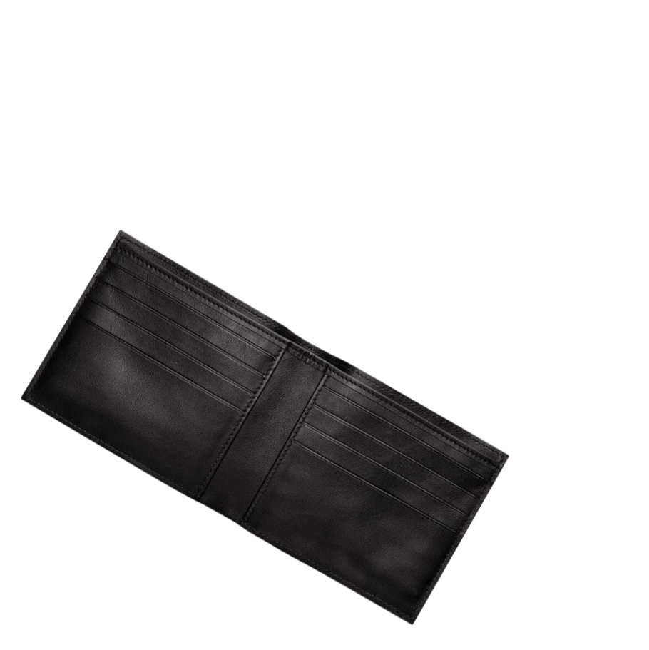 Carteras Longchamp Croco Block Mujer Negras | ES-KDYC652