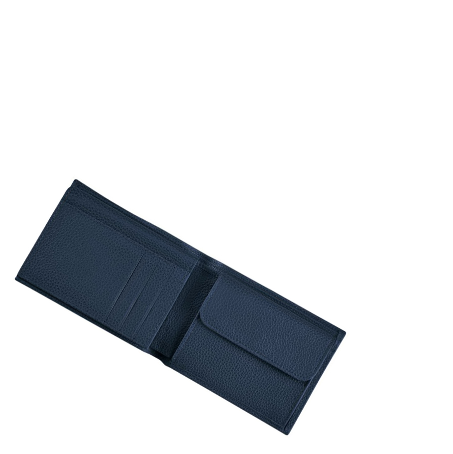 Carteras Longchamp Le Foulonné Hombre Azul Marino | ES-UKGZ749