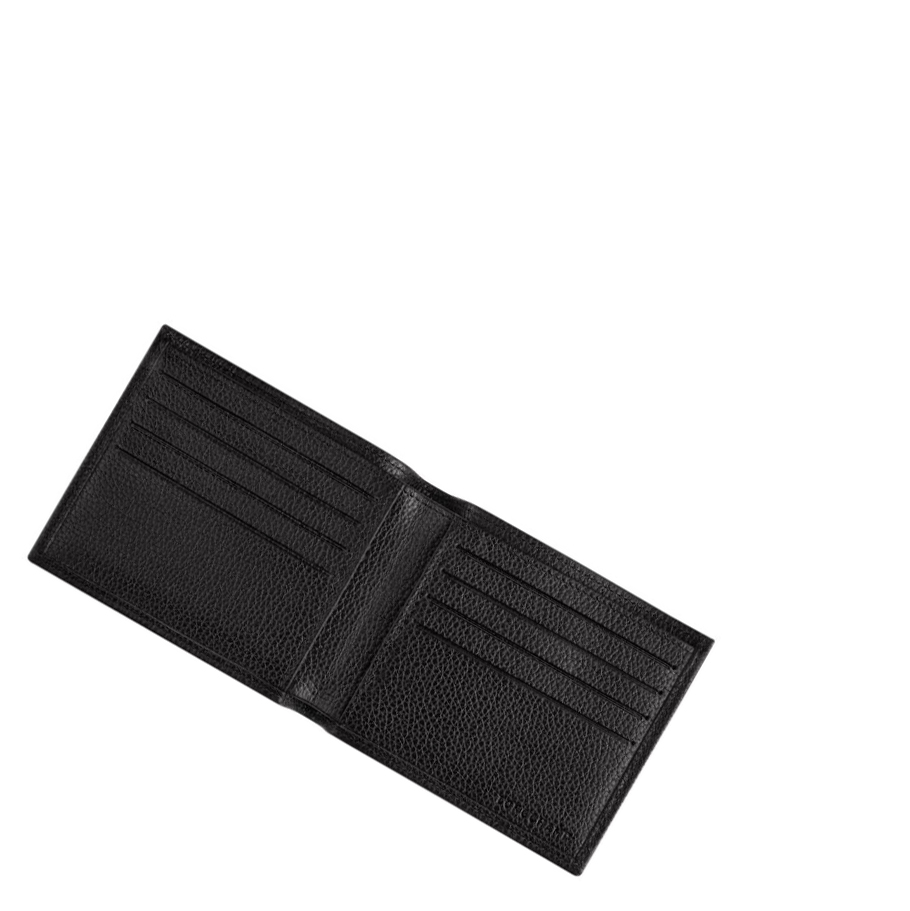 Carteras Longchamp Le Foulonné Hombre Negras | ES-ZWQR802