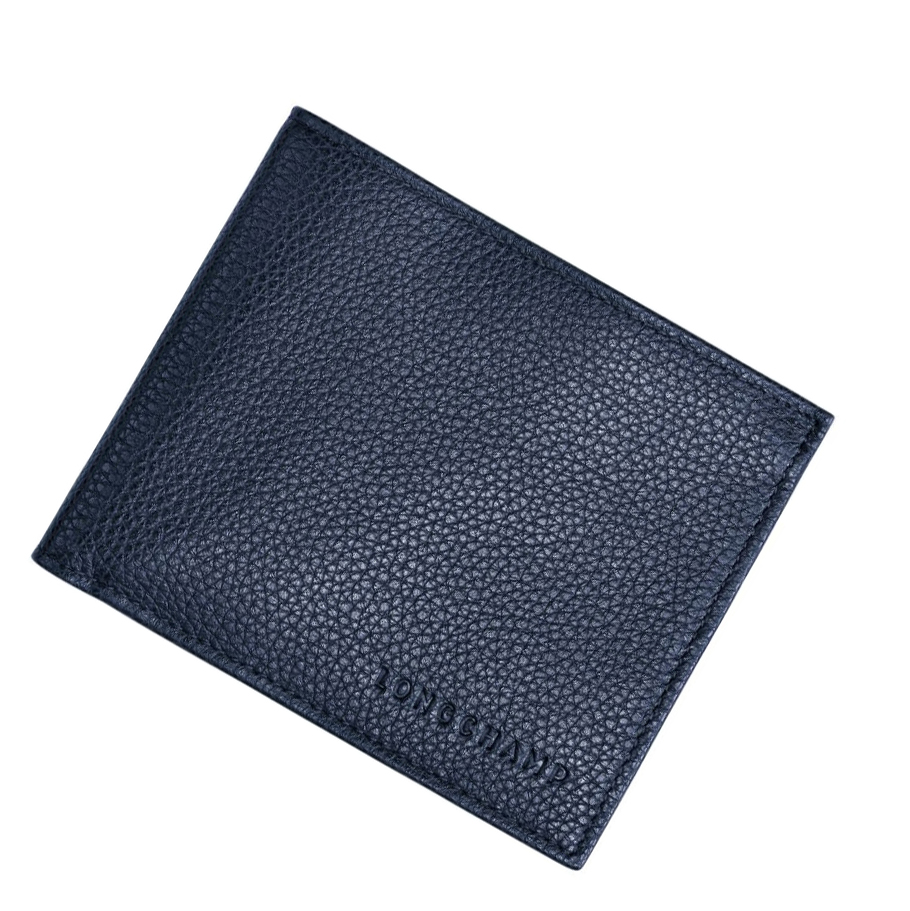 Carteras Longchamp Le Foulonné Mujer Azul Marino | ES-MATU693