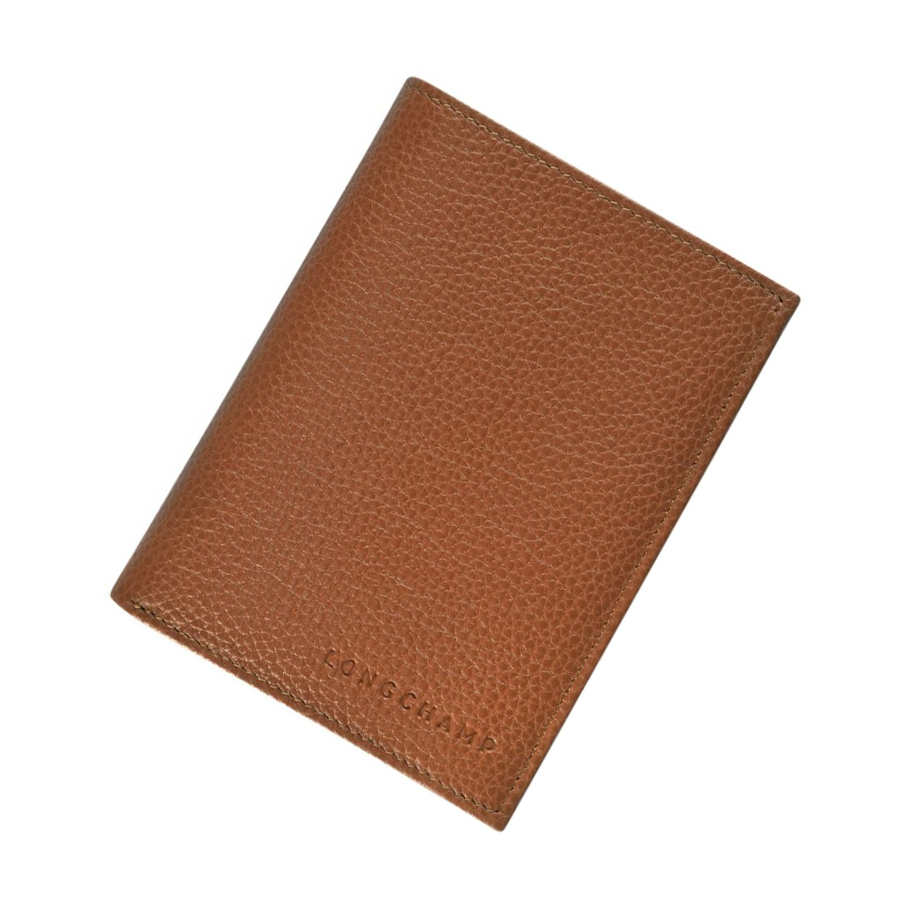 Carteras Longchamp Le Foulonné Mujer Marrones | ES-UOYA738