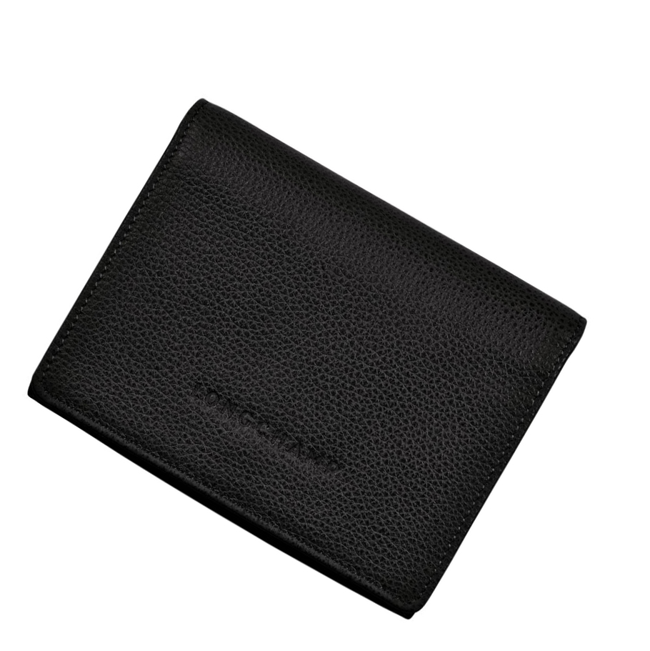 Carteras Longchamp Le Foulonné Mujer Negras | ES-CPRY351