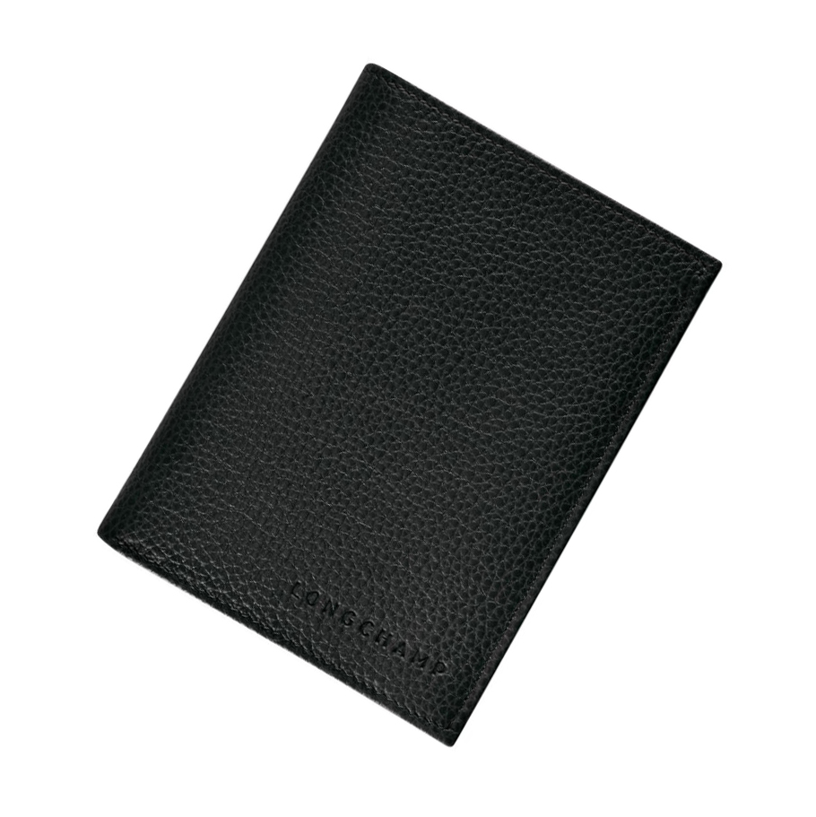 Carteras Longchamp Le Foulonné Mujer Negras | ES-FPYJ584