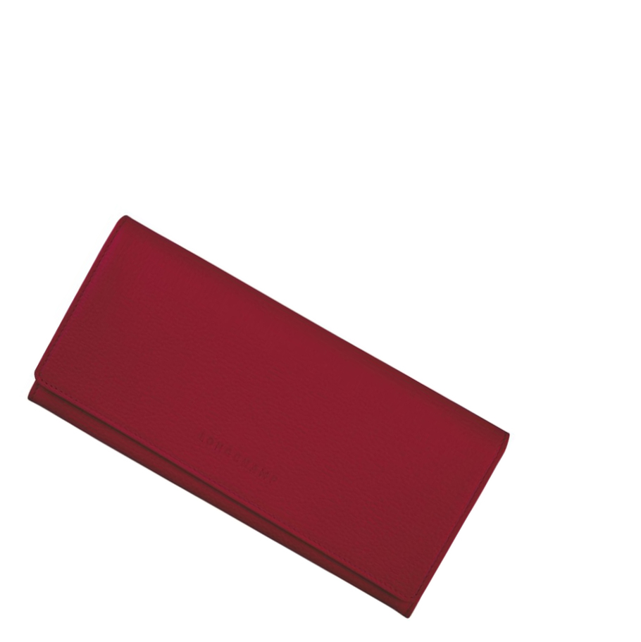 Carteras Longchamp Le Foulonné Mujer Rojas | ES-HTFV095