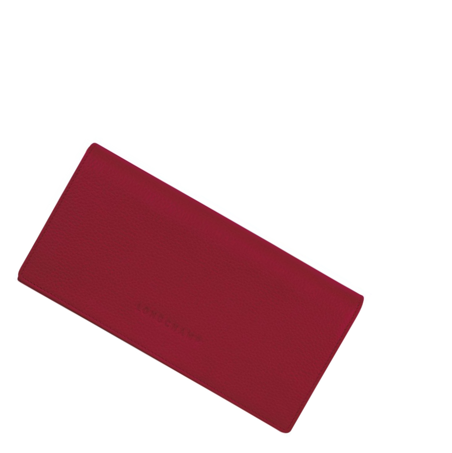 Carteras Longchamp Le Foulonné Mujer Rojas | ES-NHJA968