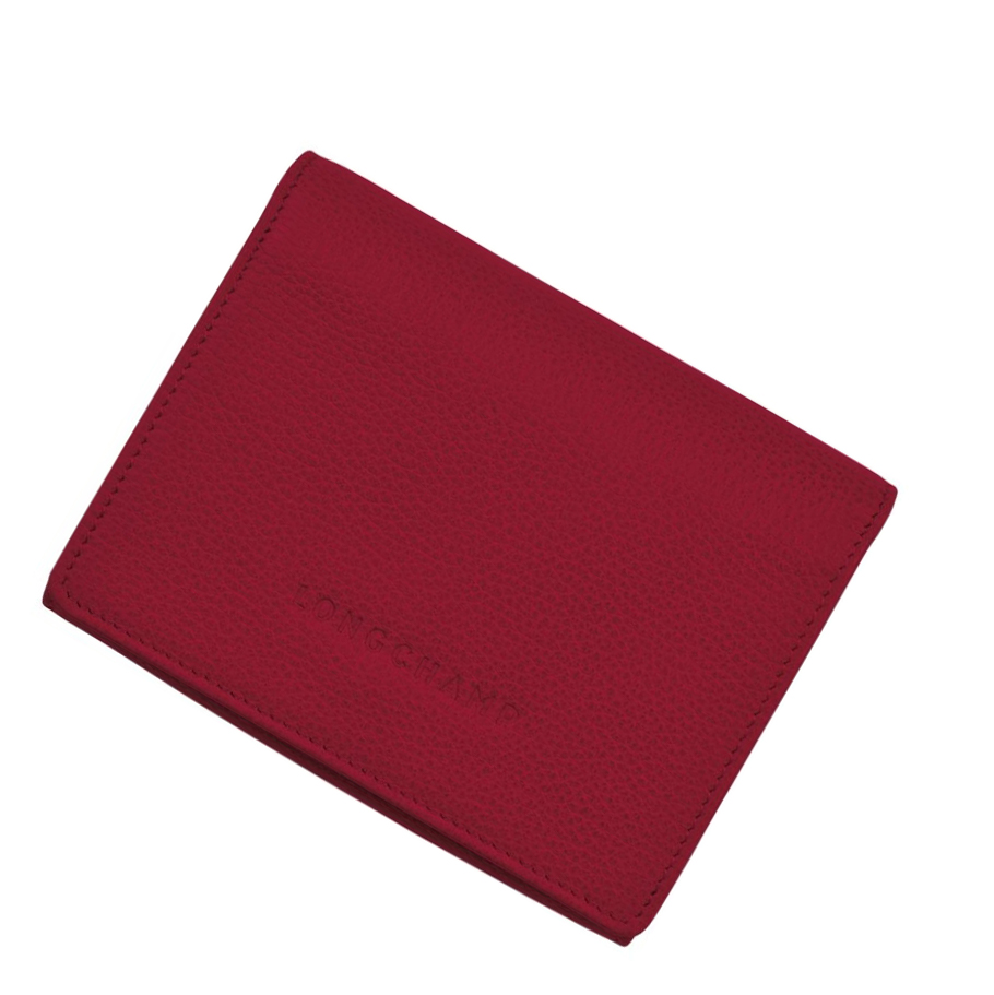 Carteras Longchamp Le Foulonné Mujer Rojas | ES-PRVU076