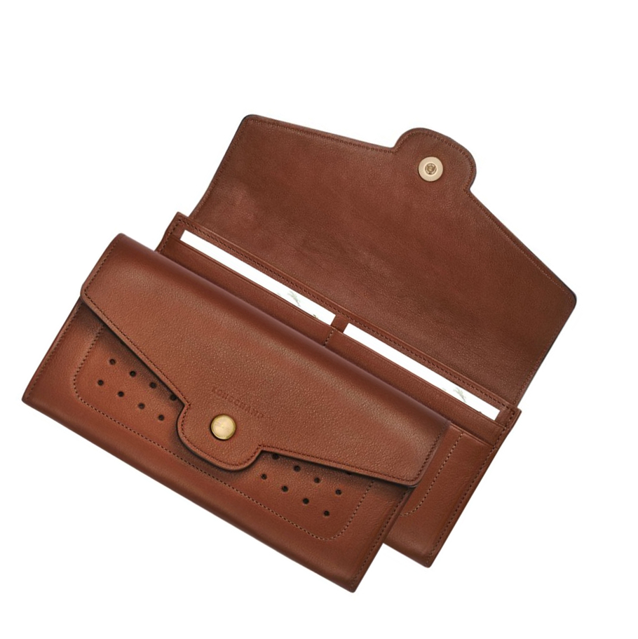 Carteras Longchamp Mademoiselle Mujer Marrones | ES-BALE639