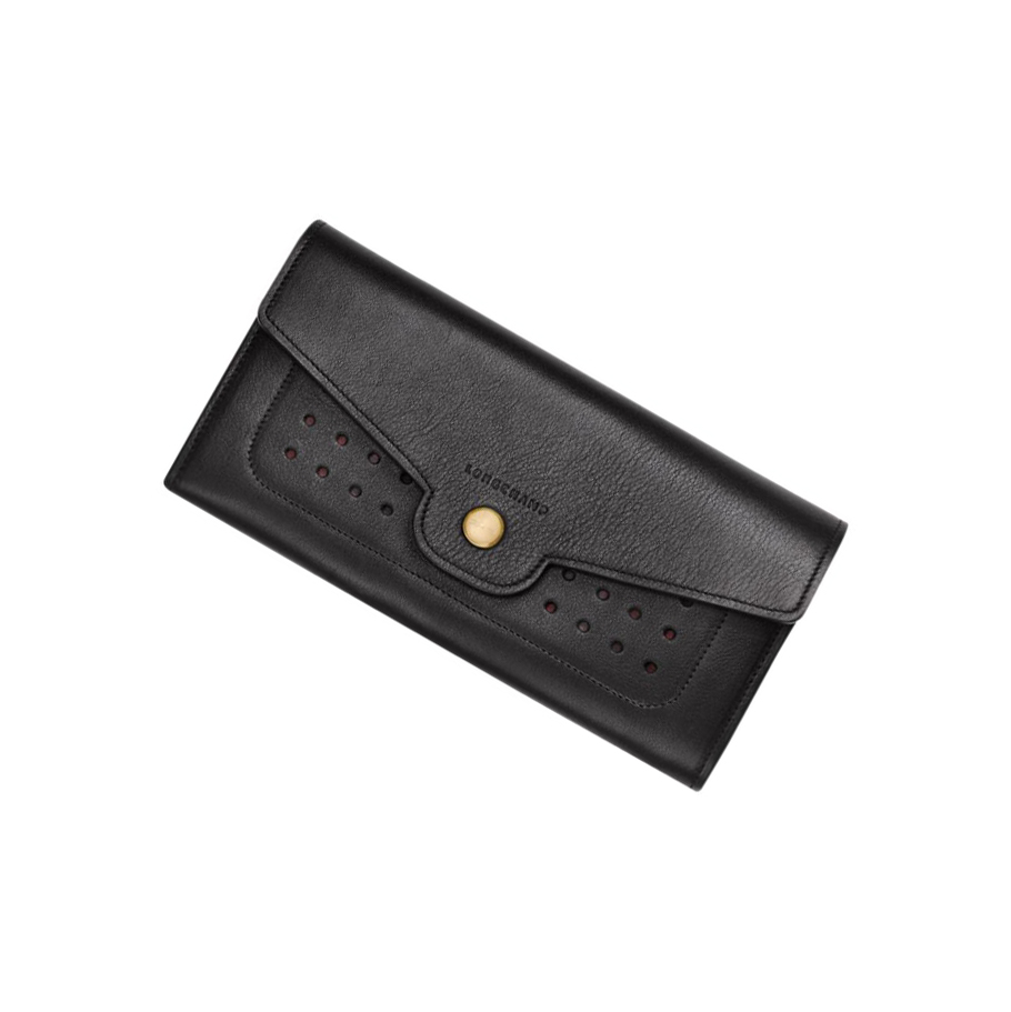 Carteras Longchamp Mademoiselle Mujer Negras | ES-IZDN685