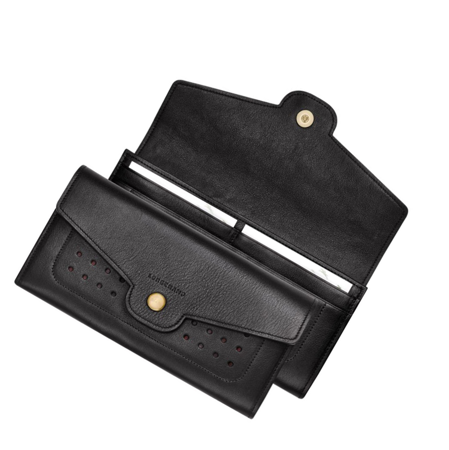Carteras Longchamp Mademoiselle Mujer Negras | ES-IZDN685