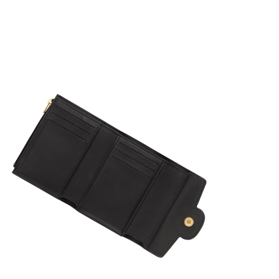 Carteras Longchamp Mademoiselle Mujer Negras | ES-VZAT274