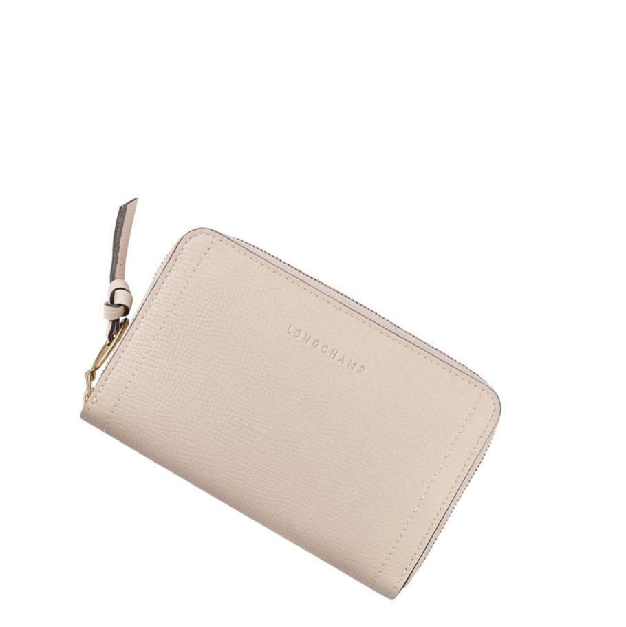 Carteras Longchamp Mailbox Mujer Beige | ES-CJUZ609