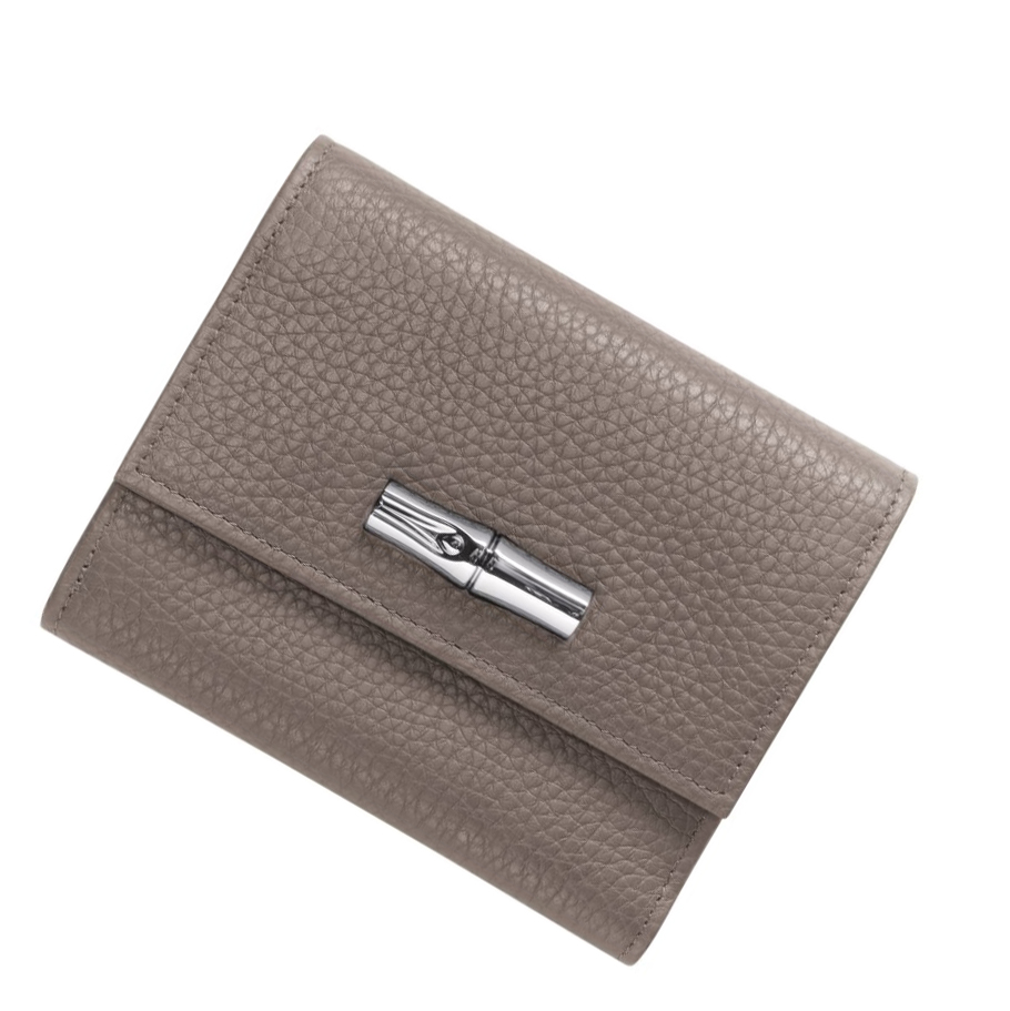 Carteras Longchamp Roseau Essential Mujer Gris | ES-CPVX514
