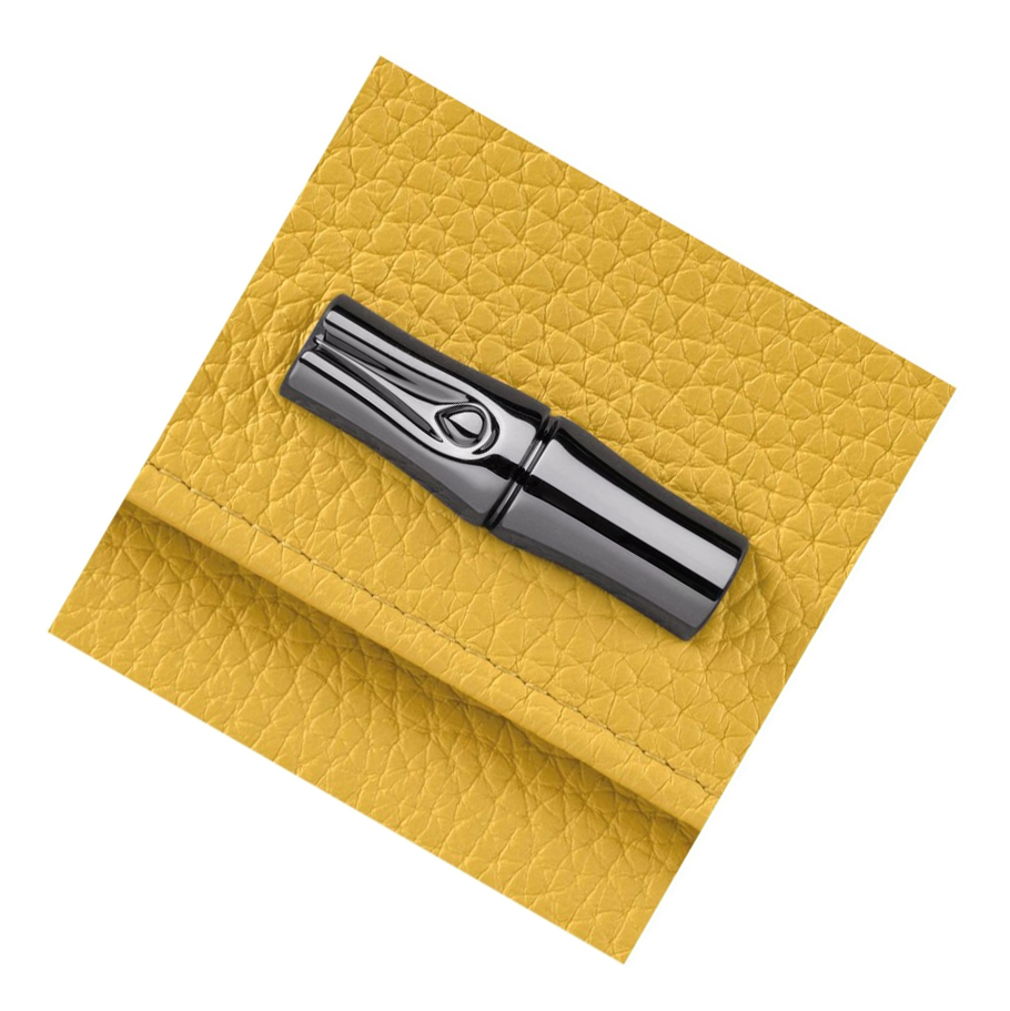 Carteras Longchamp Roseau Essential Mujer Amarillo | ES-FRCP689