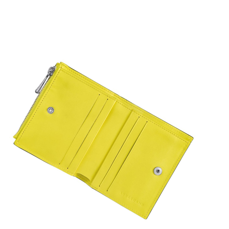Carteras Longchamp Roseau Mujer Amarillo | ES-LGUJ214