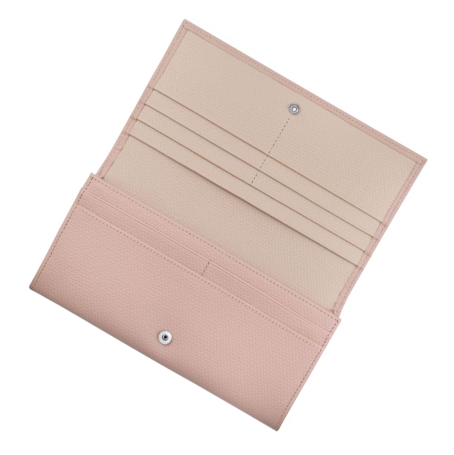 Carteras Longchamp Roseau Mujer Rosas Claro | ES-HMFI507