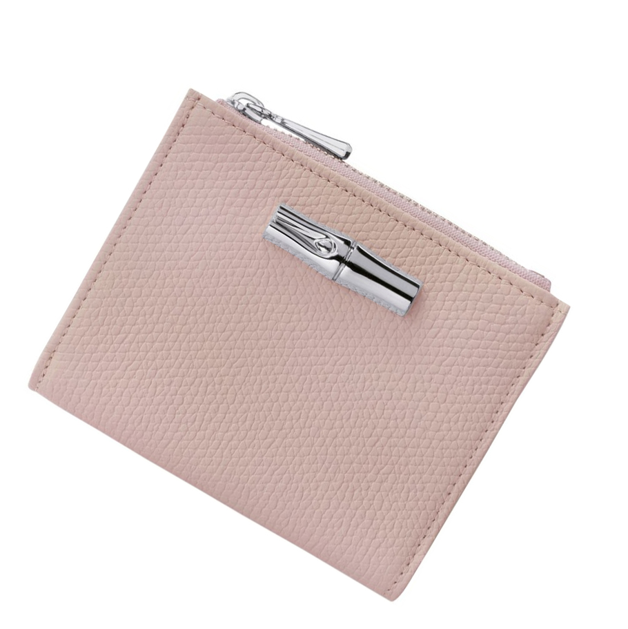 Carteras Longchamp Roseau Mujer Rosas Claro | ES-YDVB528