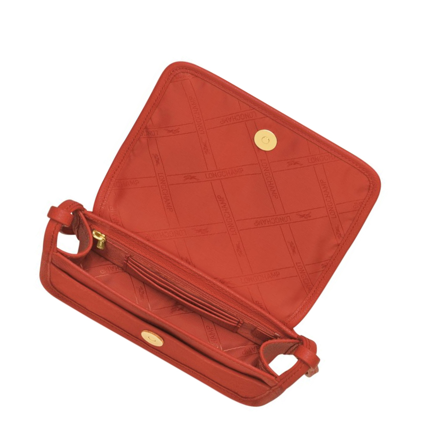 Cremallera De Carteras Longchamp Le Foulonné Mujer Rosas | ES-FOSJ504