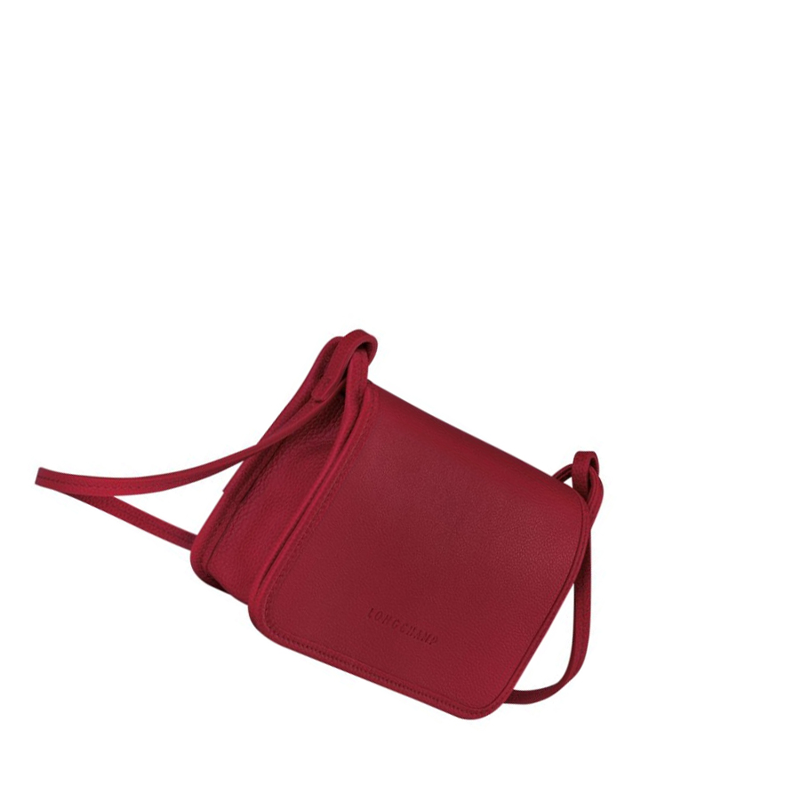 Cremallera De Carteras Longchamp Le Foulonné Mujer Rojas | ES-IORH890