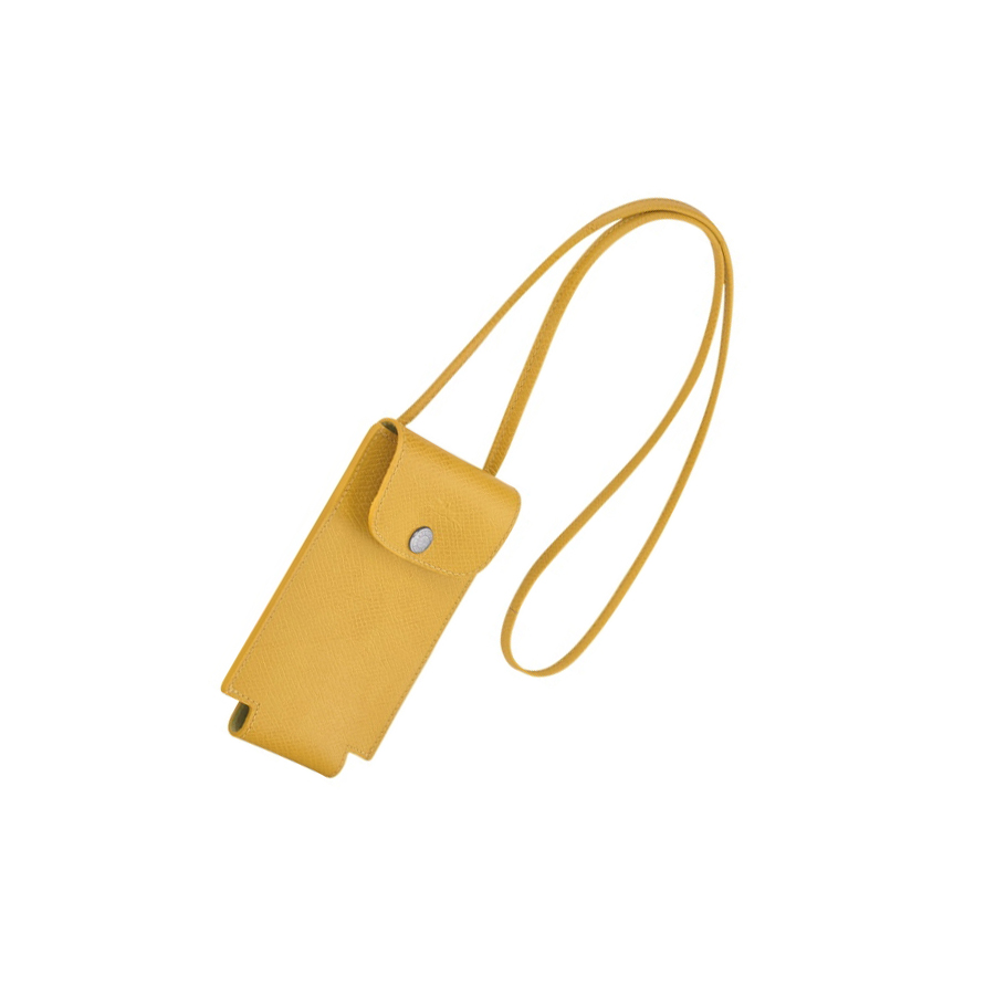 Fundas de Móvil Longchamp Le Pliage Green Mujer Amarillo | ES-AFJG840