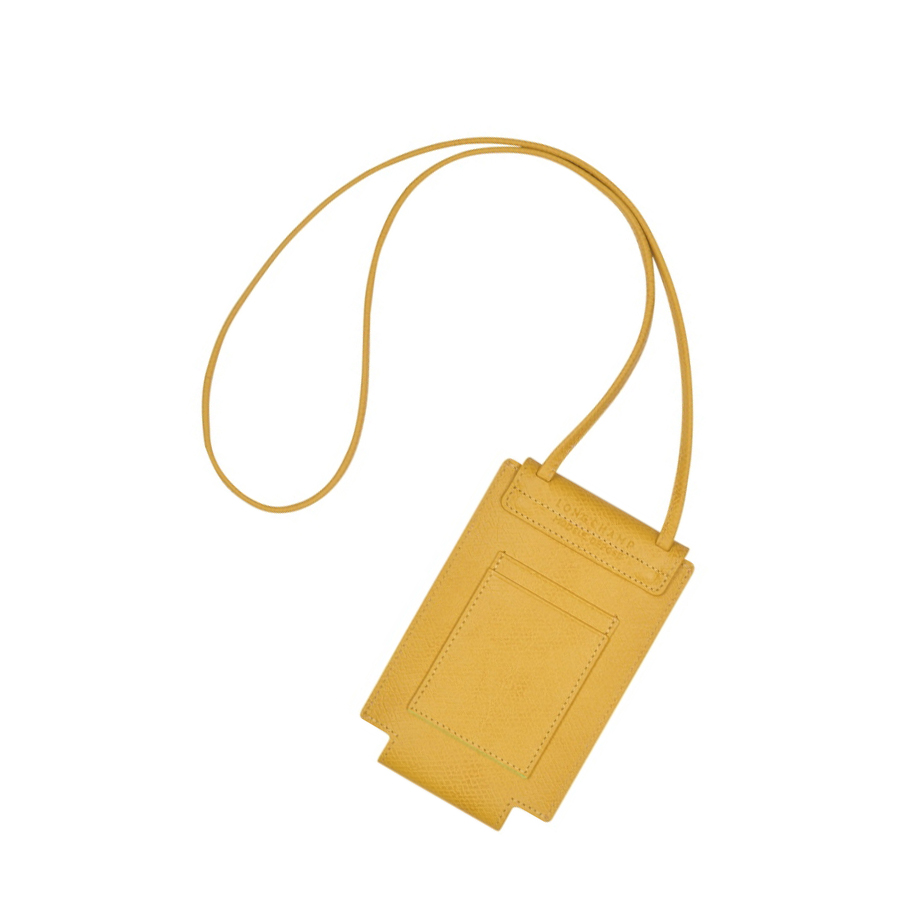 Fundas de Móvil Longchamp Le Pliage Green Mujer Amarillo | ES-AFJG840