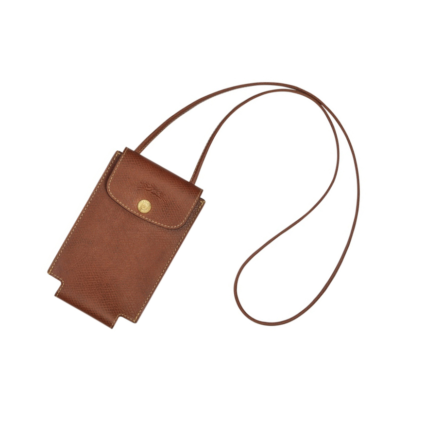 Fundas de Móvil Longchamp Le Pliage Mujer Marrones | ES-XTAW095