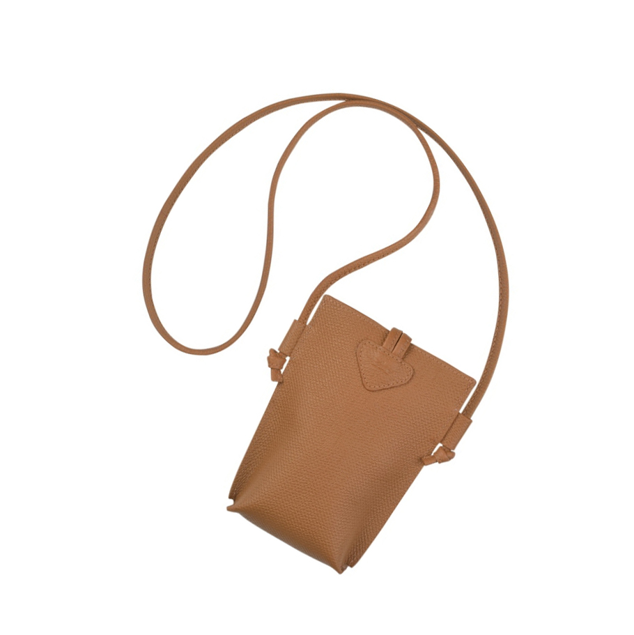 Fundas de Móvil Longchamp Roseau Mujer Beige | ES-EMDU561