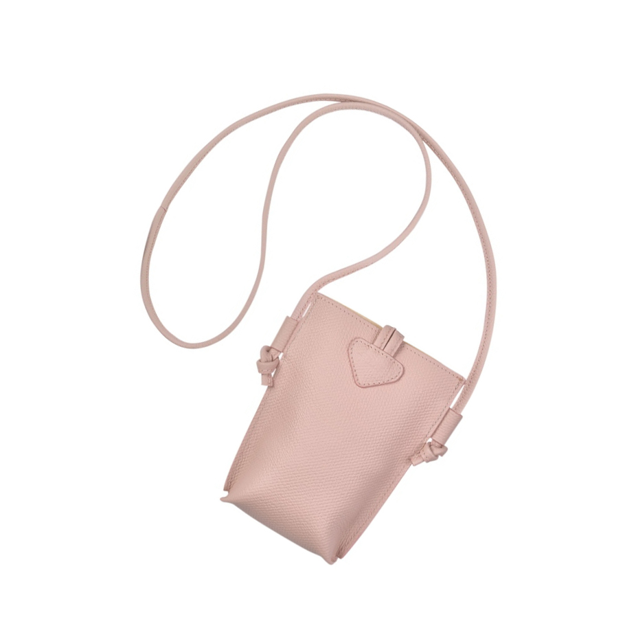 Fundas de Móvil Longchamp Roseau Mujer Rosas | ES-NLZM412