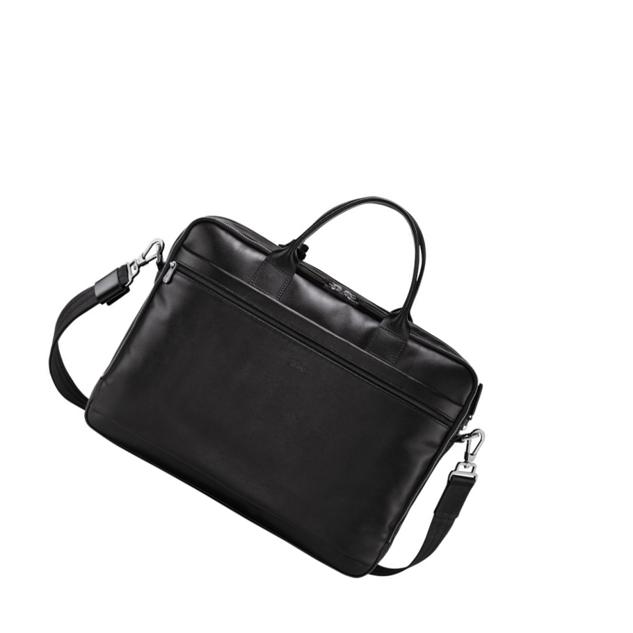 Maletín Longchamp Baxi M Hombre Negras | ES-BUWO618