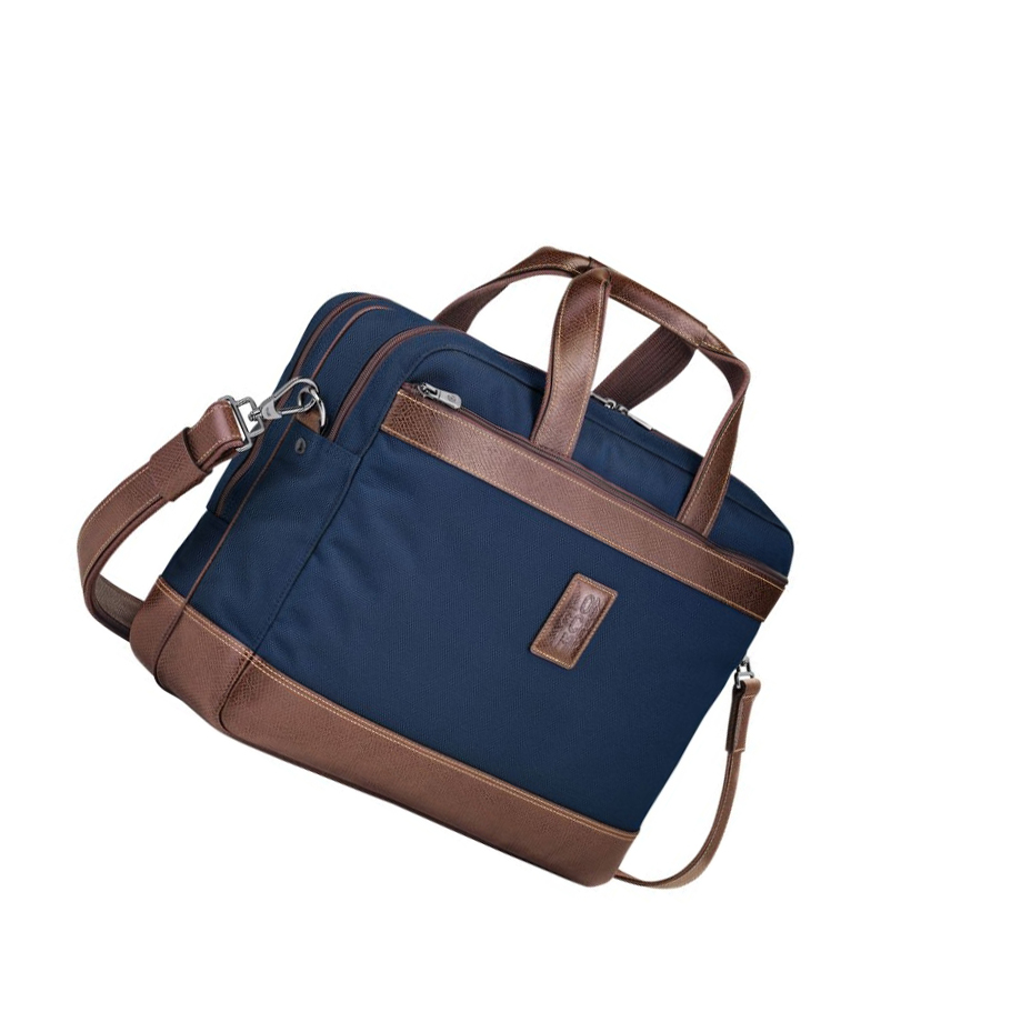 Maletín Longchamp Boxford L Hombre Azul Marino | ES-DVOS402