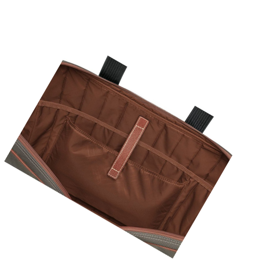 Maletín Longchamp Boxford L Hombre Marrones | ES-QTJK395