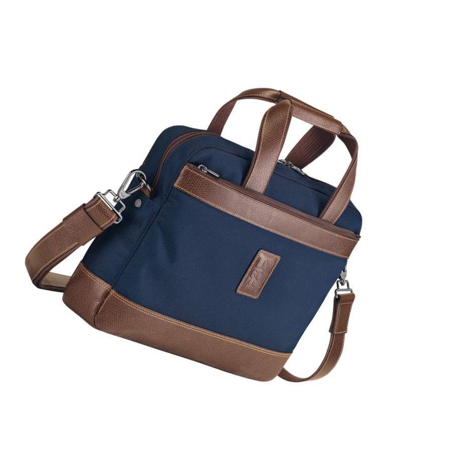 Maletín Longchamp Boxford S Hombre Azul Marino | ES-YRGQ932